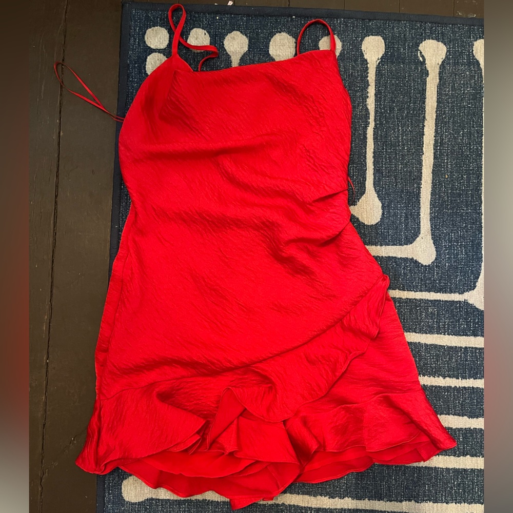 NWT Cotton Candy LA Red Romper